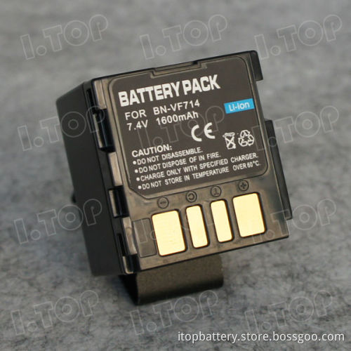 High Quality 7.4V 1600mAh Digital Camcorder Battery for JVC BN-VF714U,China Factory Price